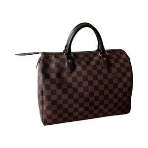 Louis Vuitton Damier Ebene Top Handle Bag